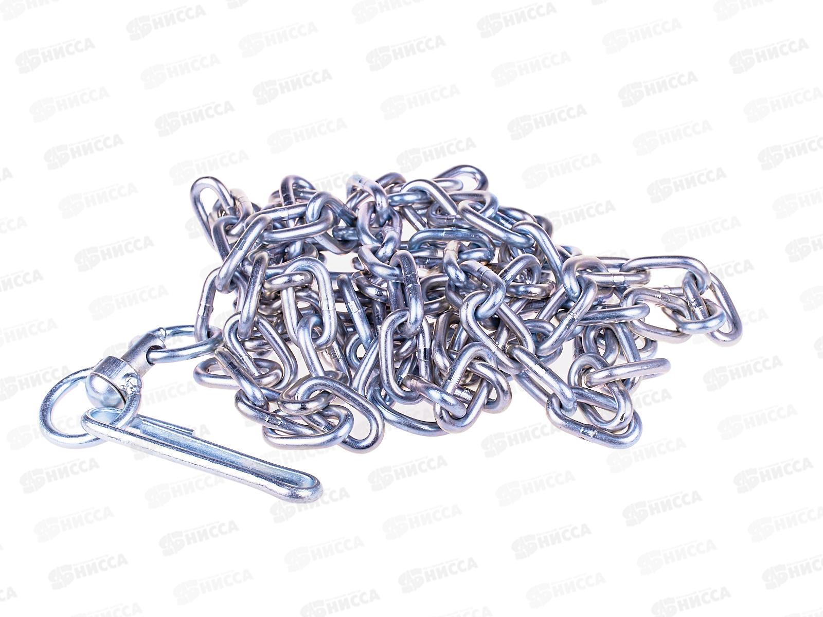 Цепь для собак 3м оцинкованная 6*27 крупный размер