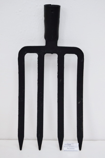 Вилы копальные 4-х рогие цельнокованные рельсовая сталь (БРОНЯ), ВК-ЦК  *12