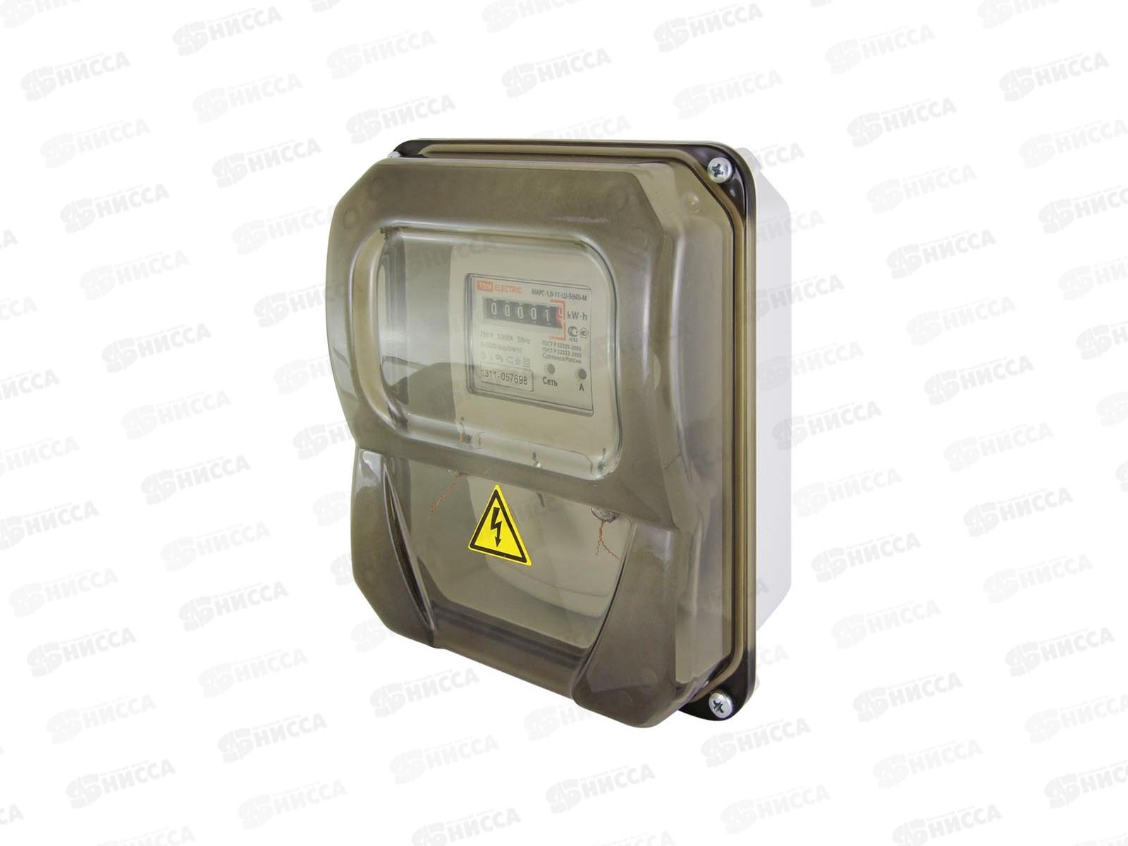 Щит учета пластиковый ЩУ-1Н-1ф (226*197*90) IP55, 0501 TDM *4