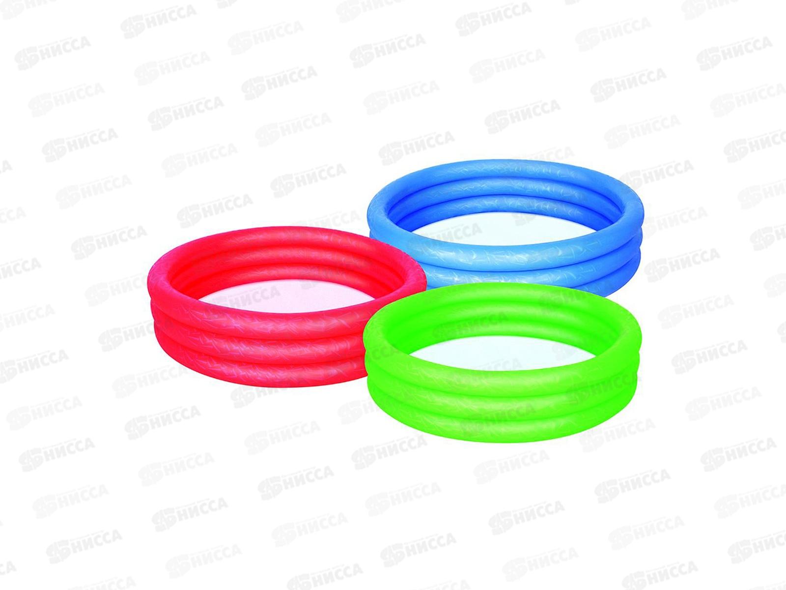 Бассейн 51024 (102х25см) 3 кольца BESTWAY *12