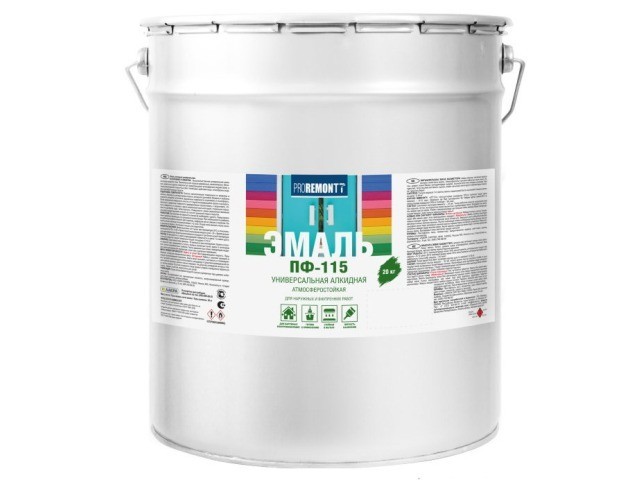 ЭМАЛЬ PROREMONTT  ПФ-115 красный 20кг