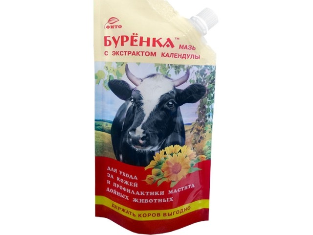 Мазь БУРЕНКА календула 200г *24