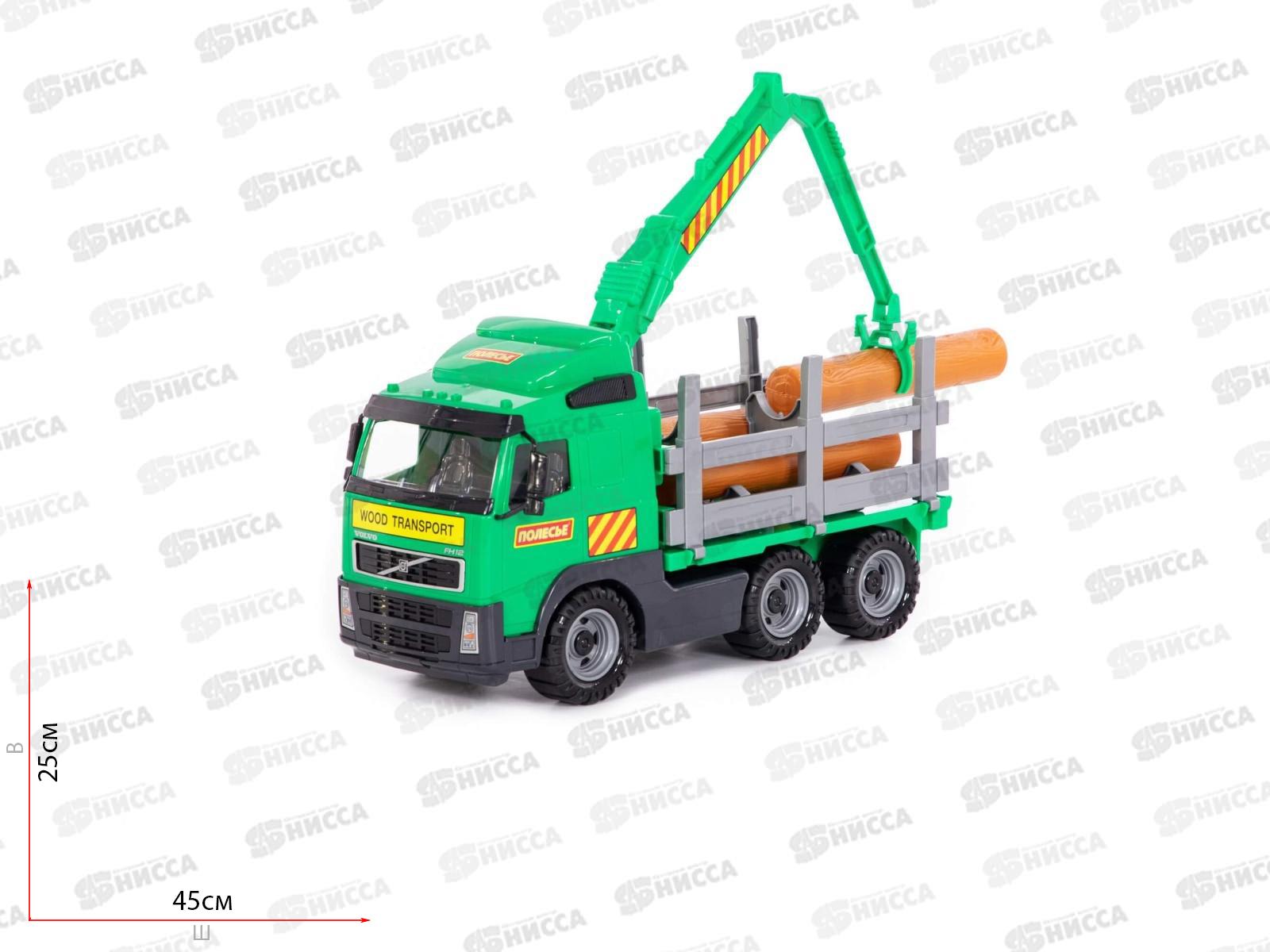 Автомобиль &quotVolvo&quot лесовоз 8756 (в сеточке) *4