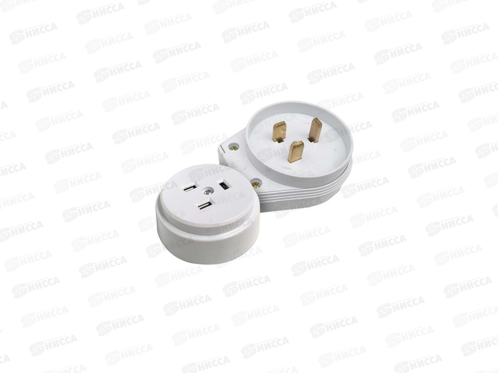 РШ ВШ 32А 250В открытой установки белый .9123 IN HOME *6/72