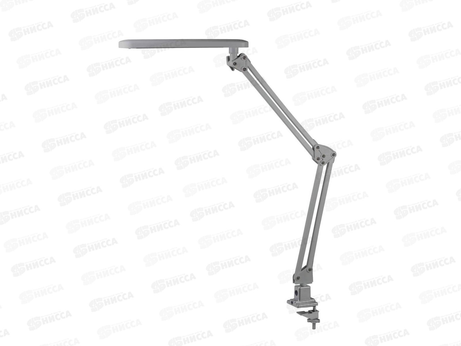 Лампа настольная ЭРА NLED-441-7W-S серебро  *8