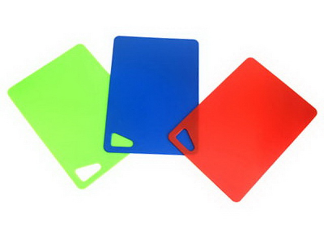 Доска разделочная  гибкая 34*24*0,2см микс MPG5347 *25