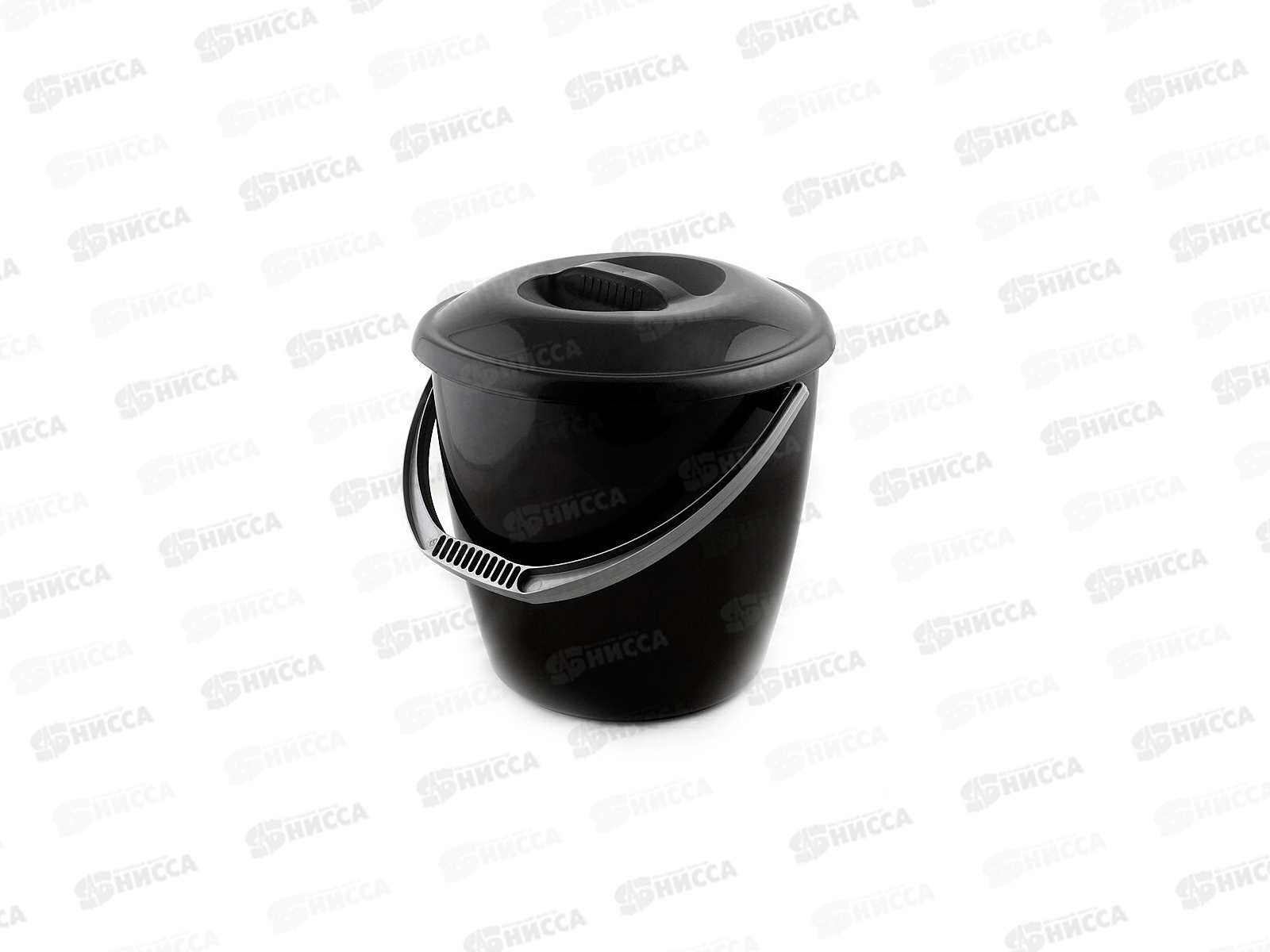 Ведро 10л с крышкой  "Удачное" Эконом М115К  *10