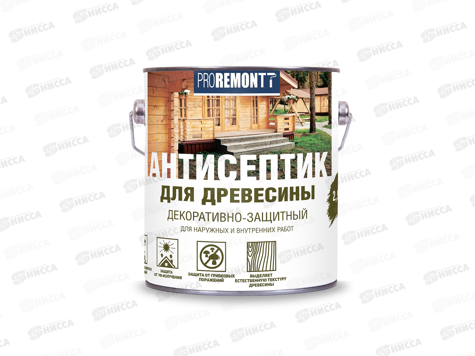 Антисептик PROREMONT деревозащитное средство Тик 2,5л, Л-С   *4/168