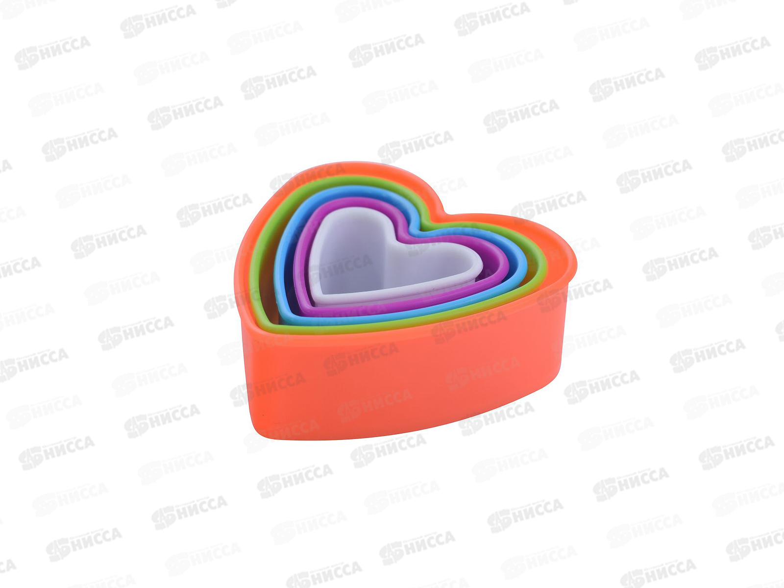 Набор кулинарных форм &quotCердце&quot 5шт MS8-87 *12