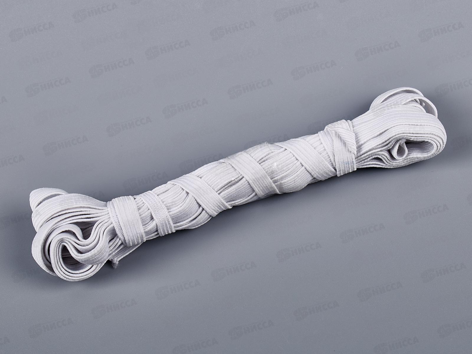 Резинка бельевая 8мм продежка белая 5м *40