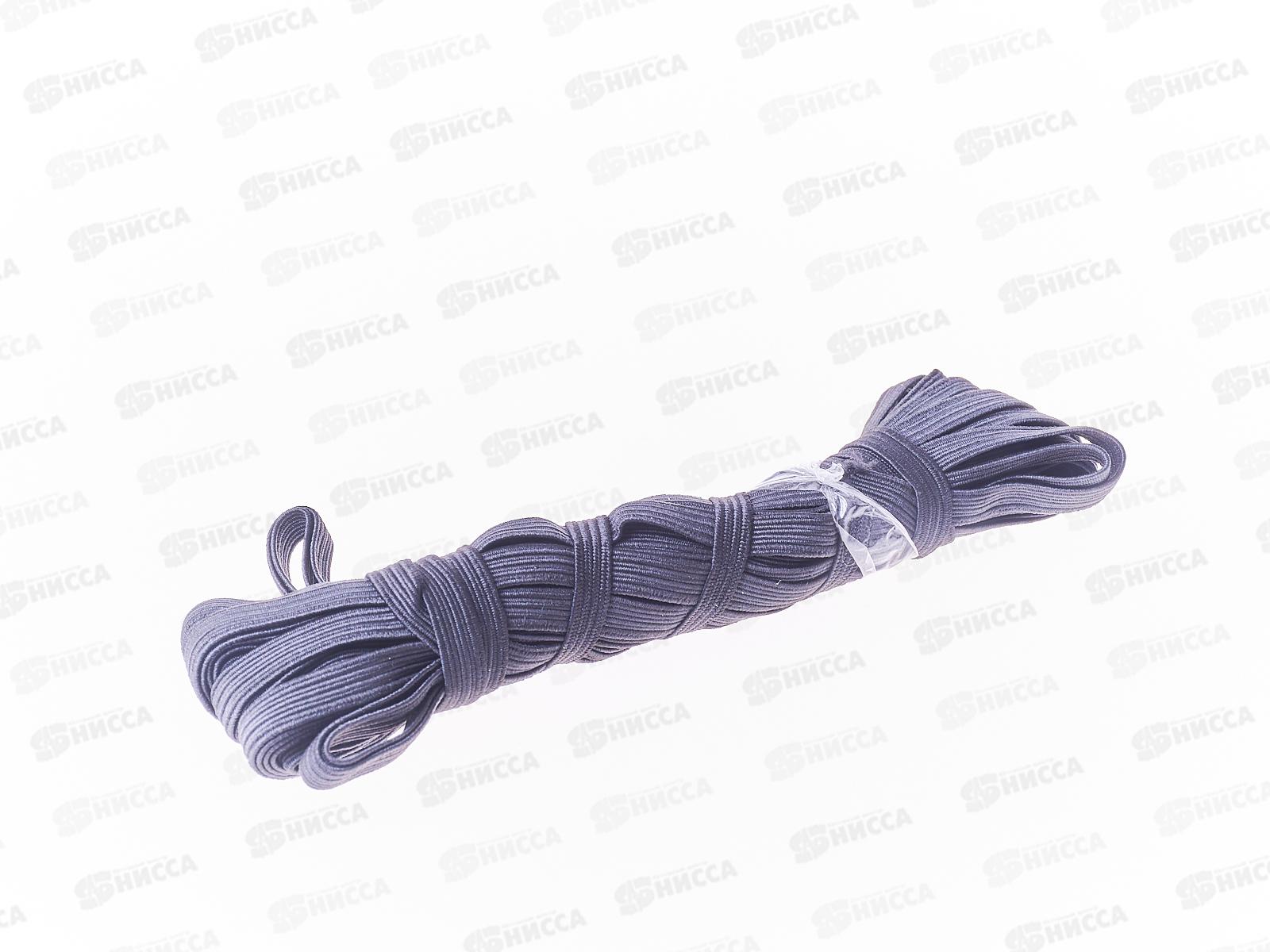 Резинка бельевая 8мм продежка черная 10м