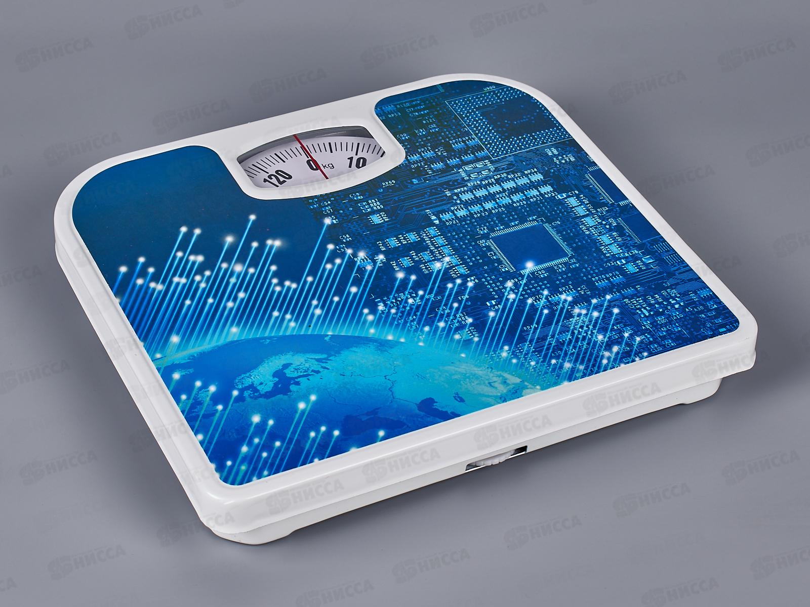 Весы напольные SA-5000-3 130кг механические Абстракция