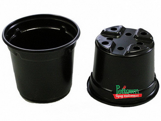 Горшок для рассады 9*8 (пластик) 0,43 л *1120