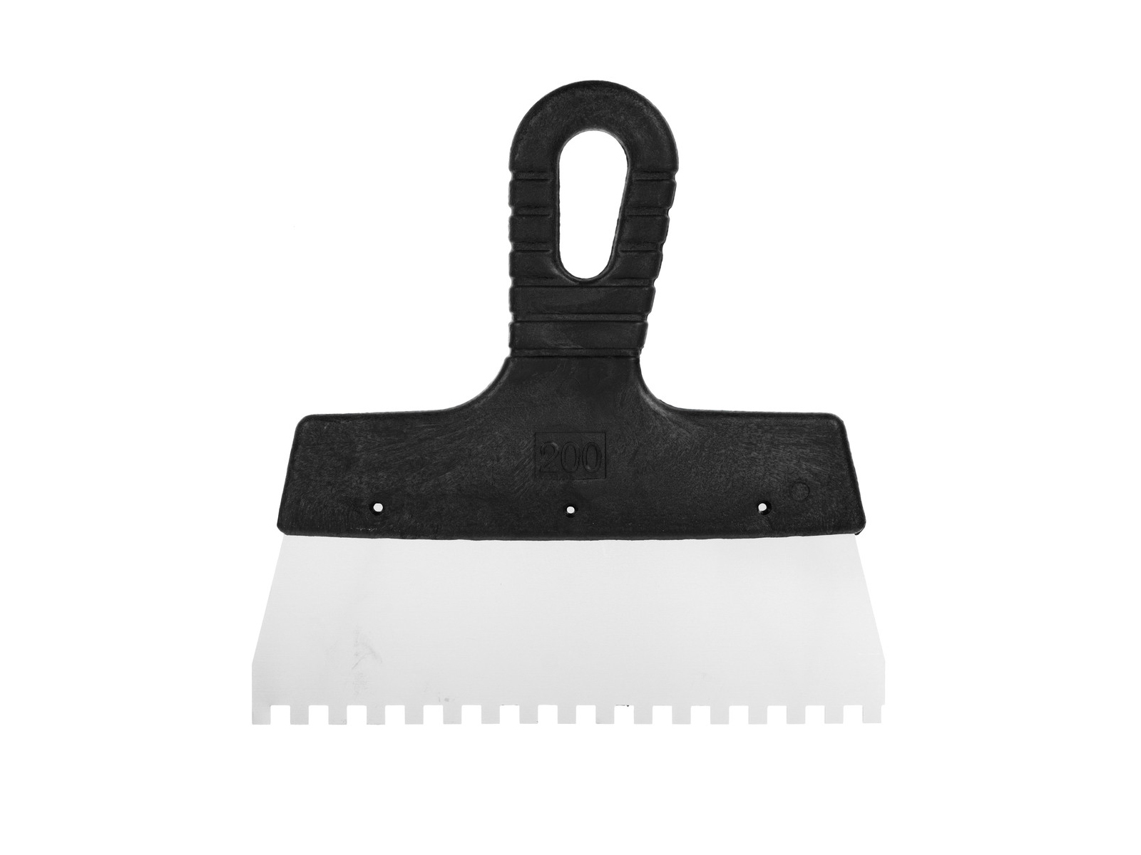 Шпатель малярный 1205106 200мм зубчатый, зуб 6x6мм *30