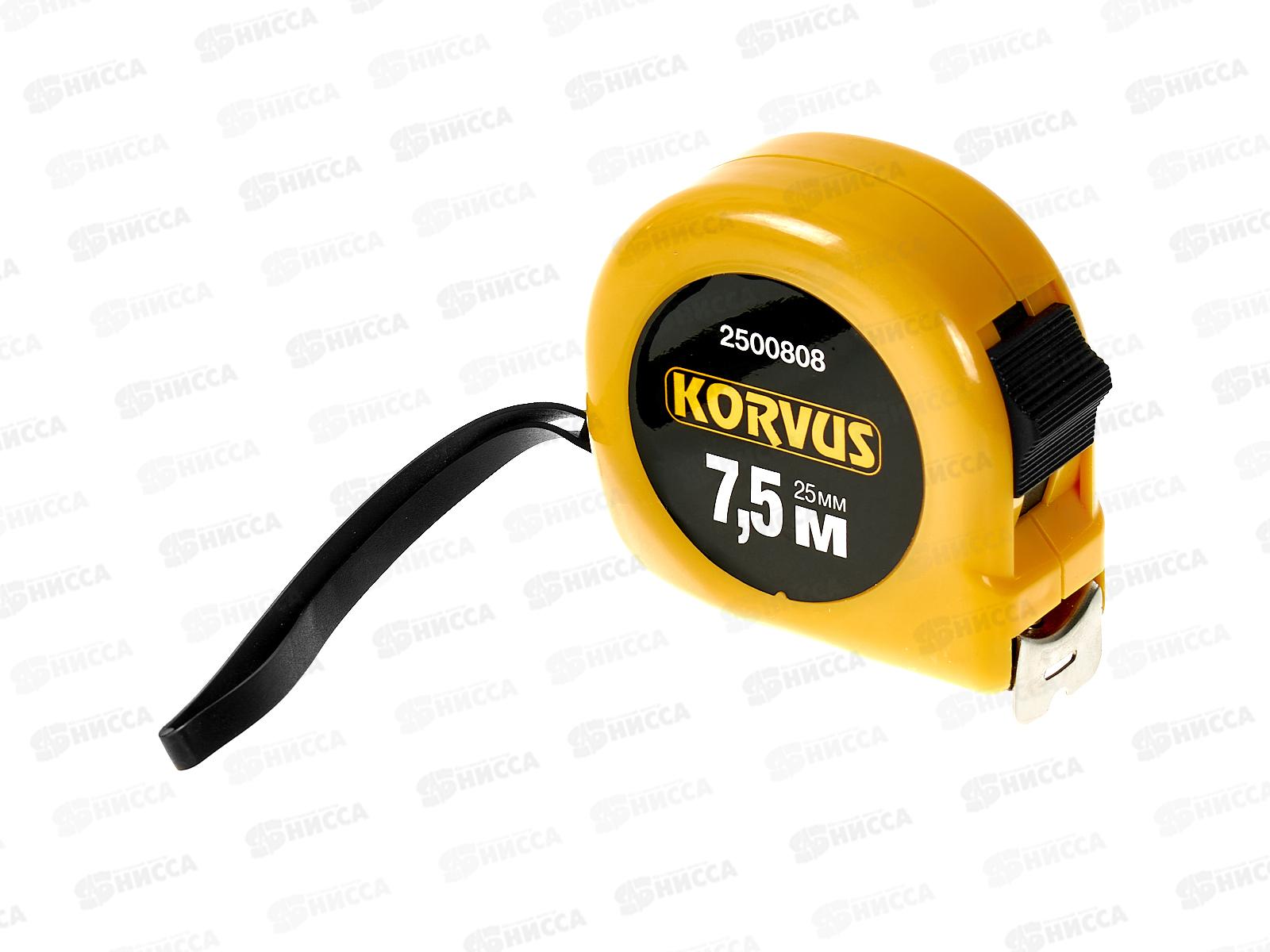 Рулетка 7,5м*25мм, 2500808   *12