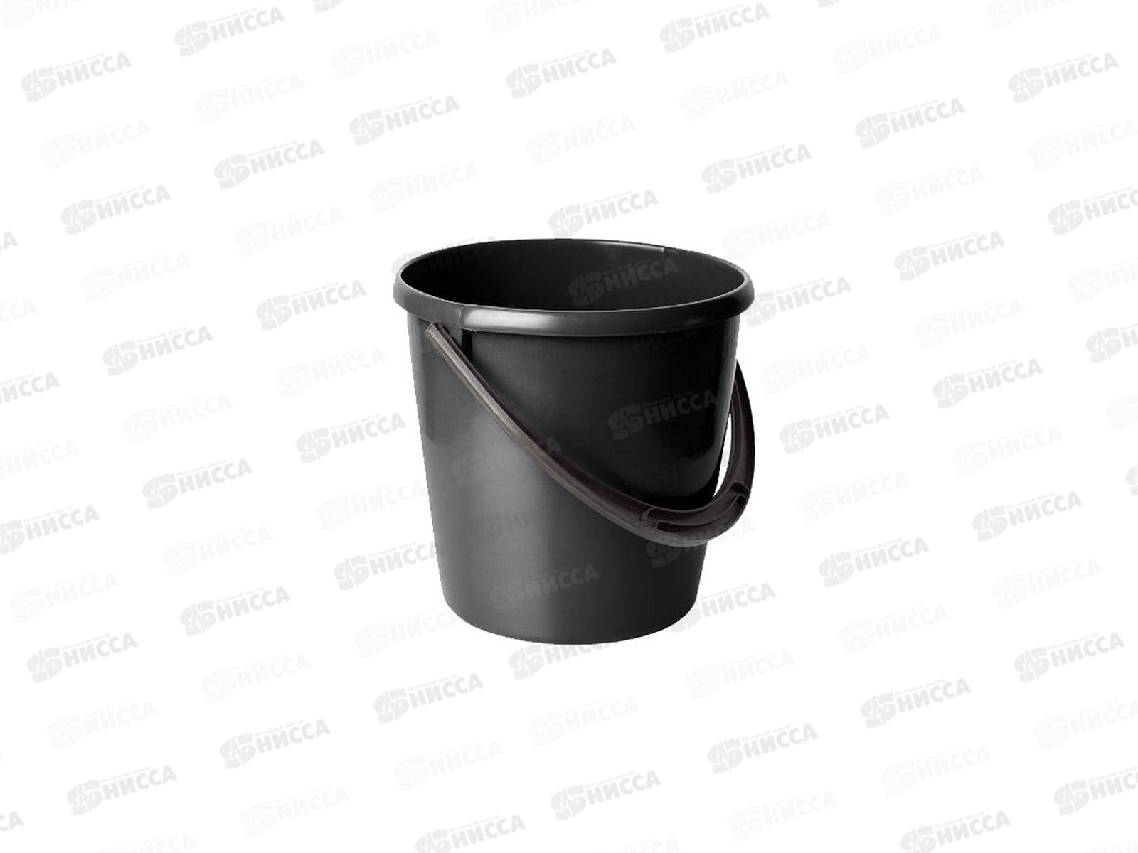 Ведро 7л черное Ангарск *5