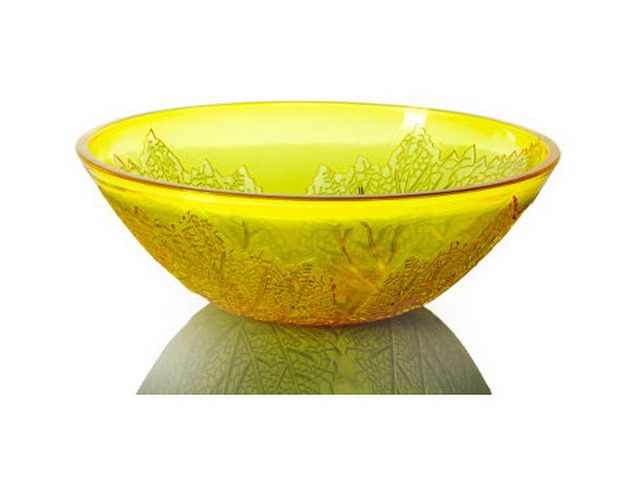 Салатник 2,8л ЛИСТ овальный Ангарск *15