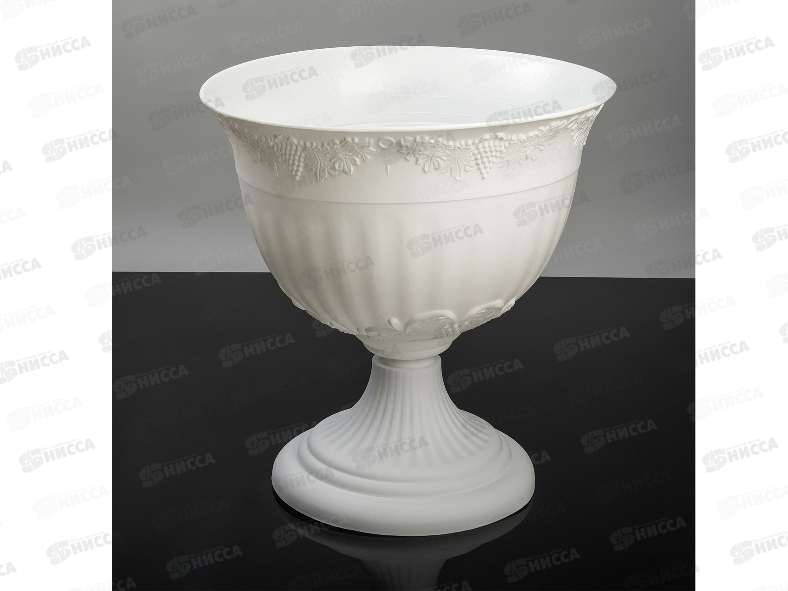 Вазон Ангара N3 12л белый Ангарск *5 О-3830