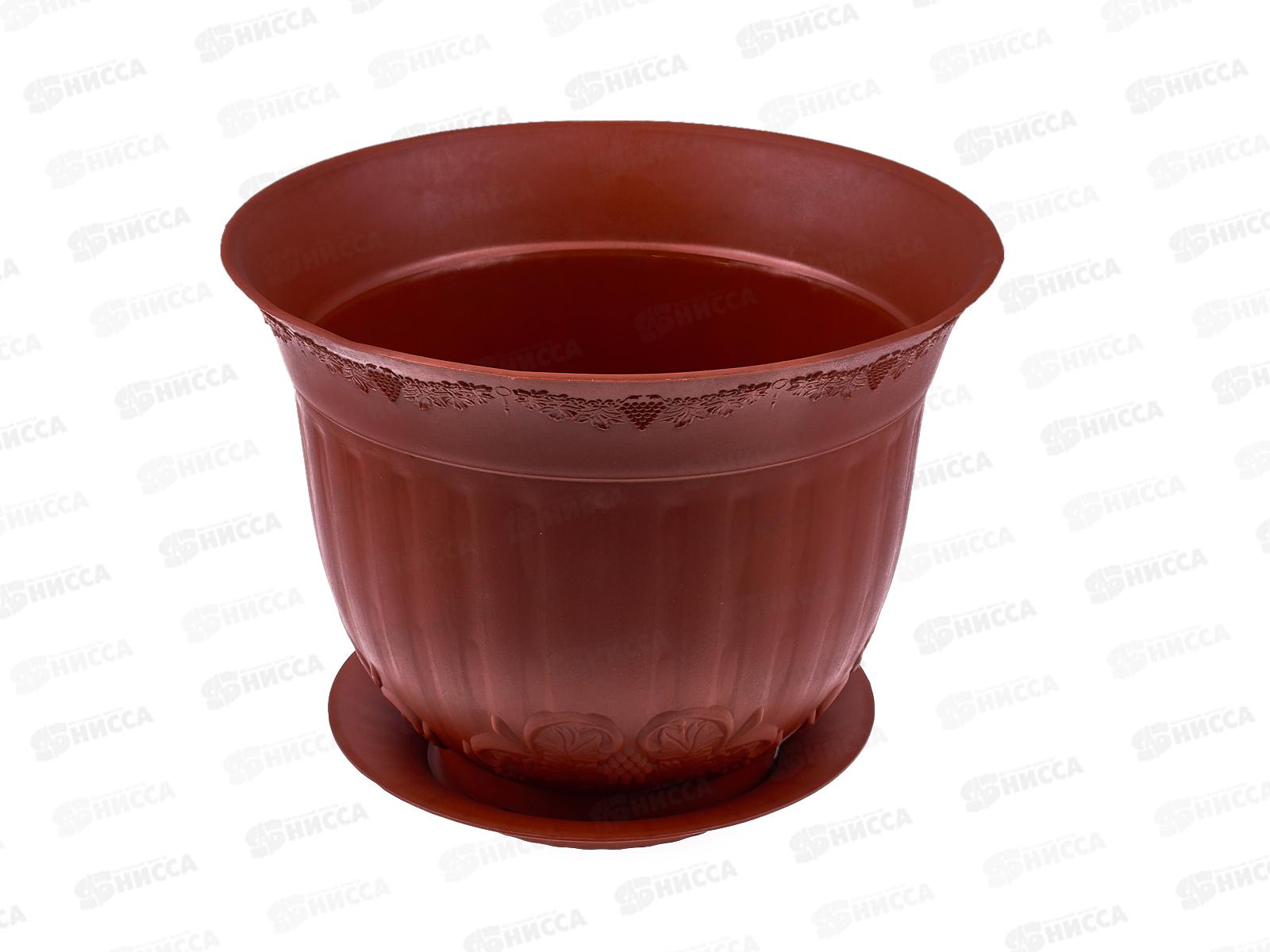Кашпо Ангара 4,5л терракотовый  Ангарск *10