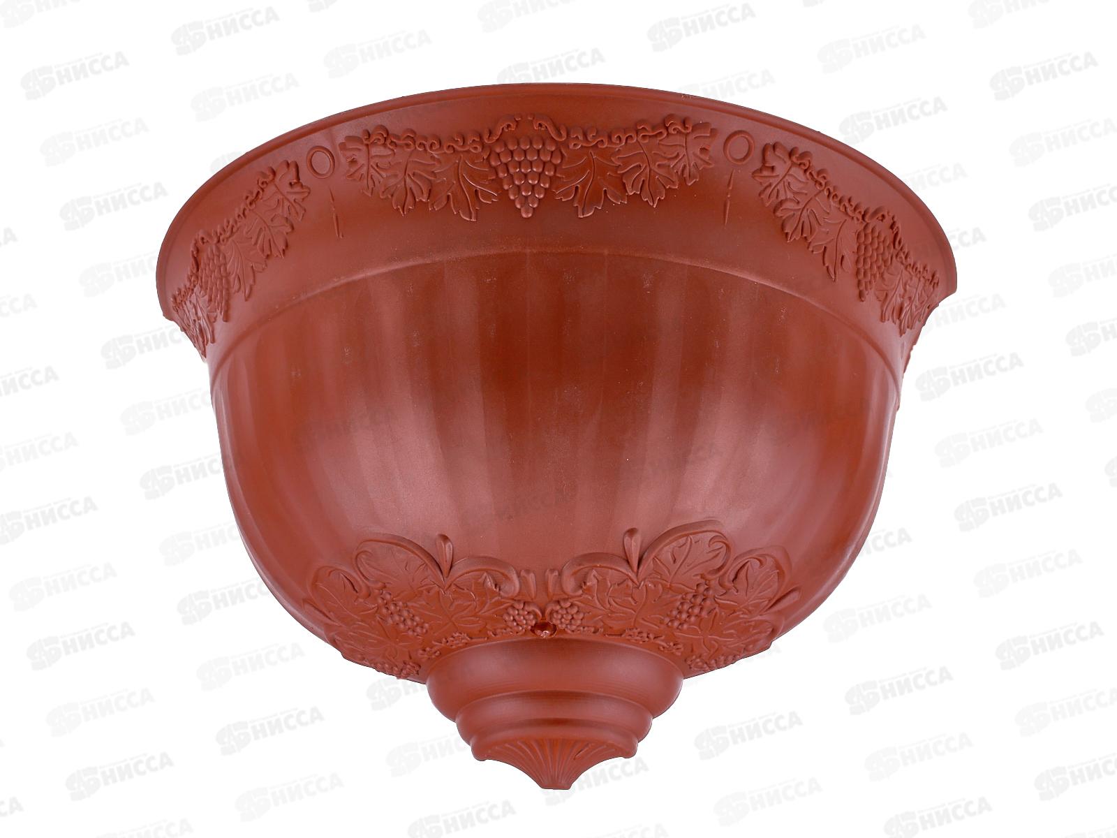 Кашпо Ангара настенное d=320 терракотовый  Ангарск *10 О-3871