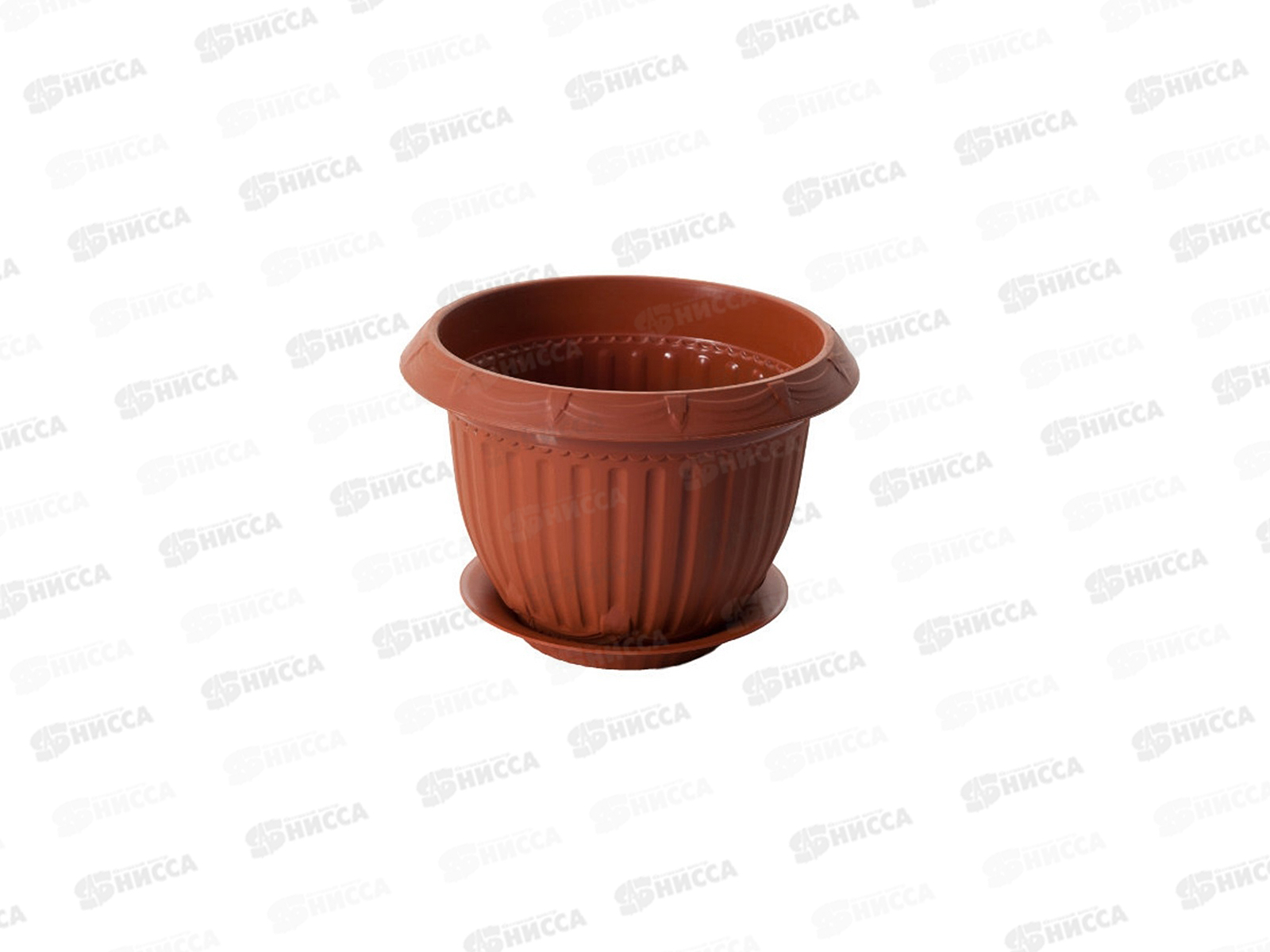 Кашпо Байкал 1л терракотовый  Ангарск *15