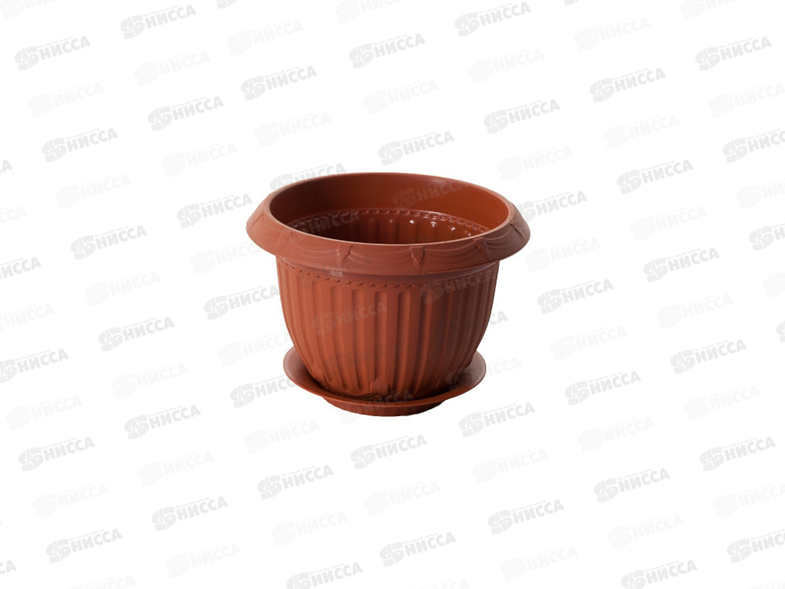 Кашпо Байкал 4л терракотовый  Ангарск *10