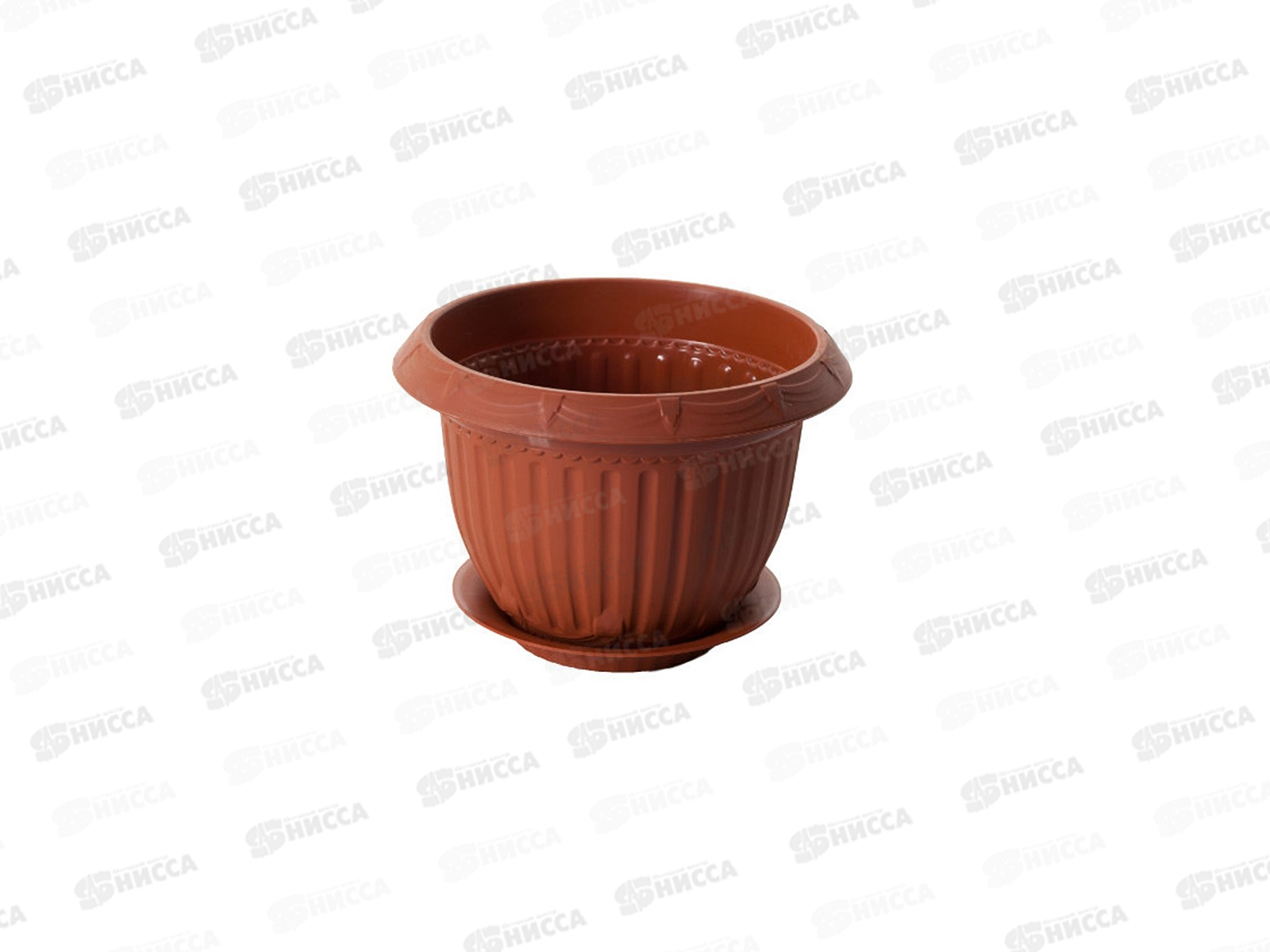 Кашпо Байкал 6л терракотовый  Ангарск *8