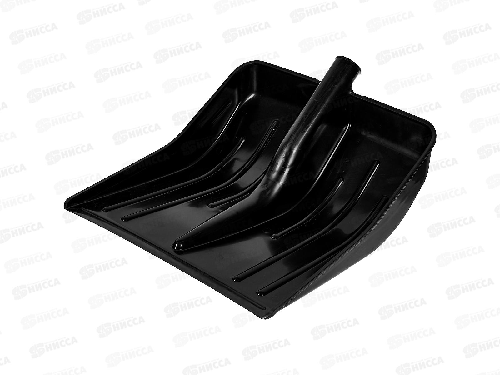 Лопата для снега 360*380мм без черенка пластмассовая  без крепления Ангарск *6 З-650