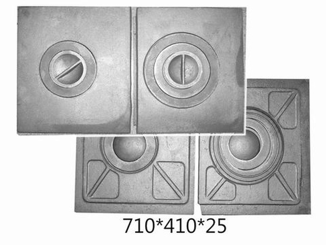 Плита сборная 2-х конфорочная 710*410*20мм Иркутск ПС2-3