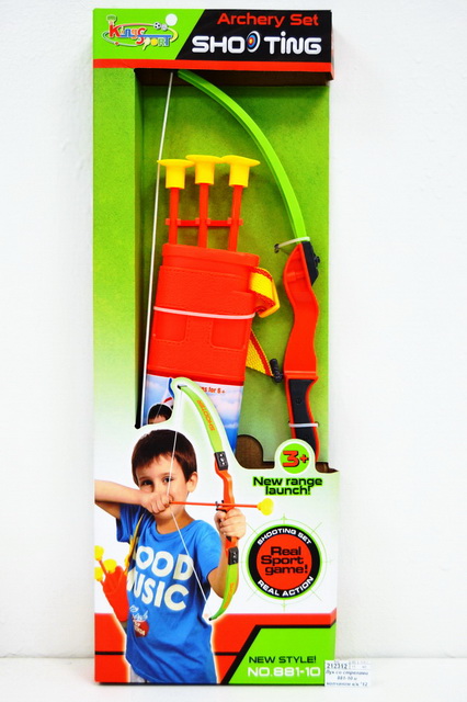 Лук со стрелами 881-10 и колчаном в/к *12 гб