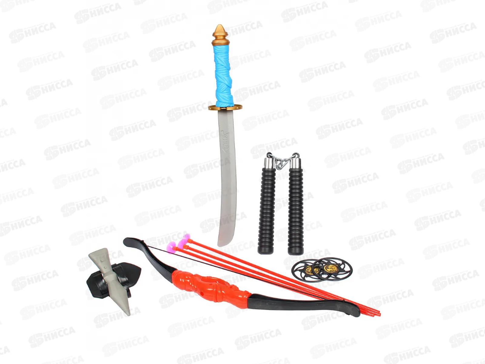 Набор ниндзя 10предметов RZ1331 в пакете *12  гб