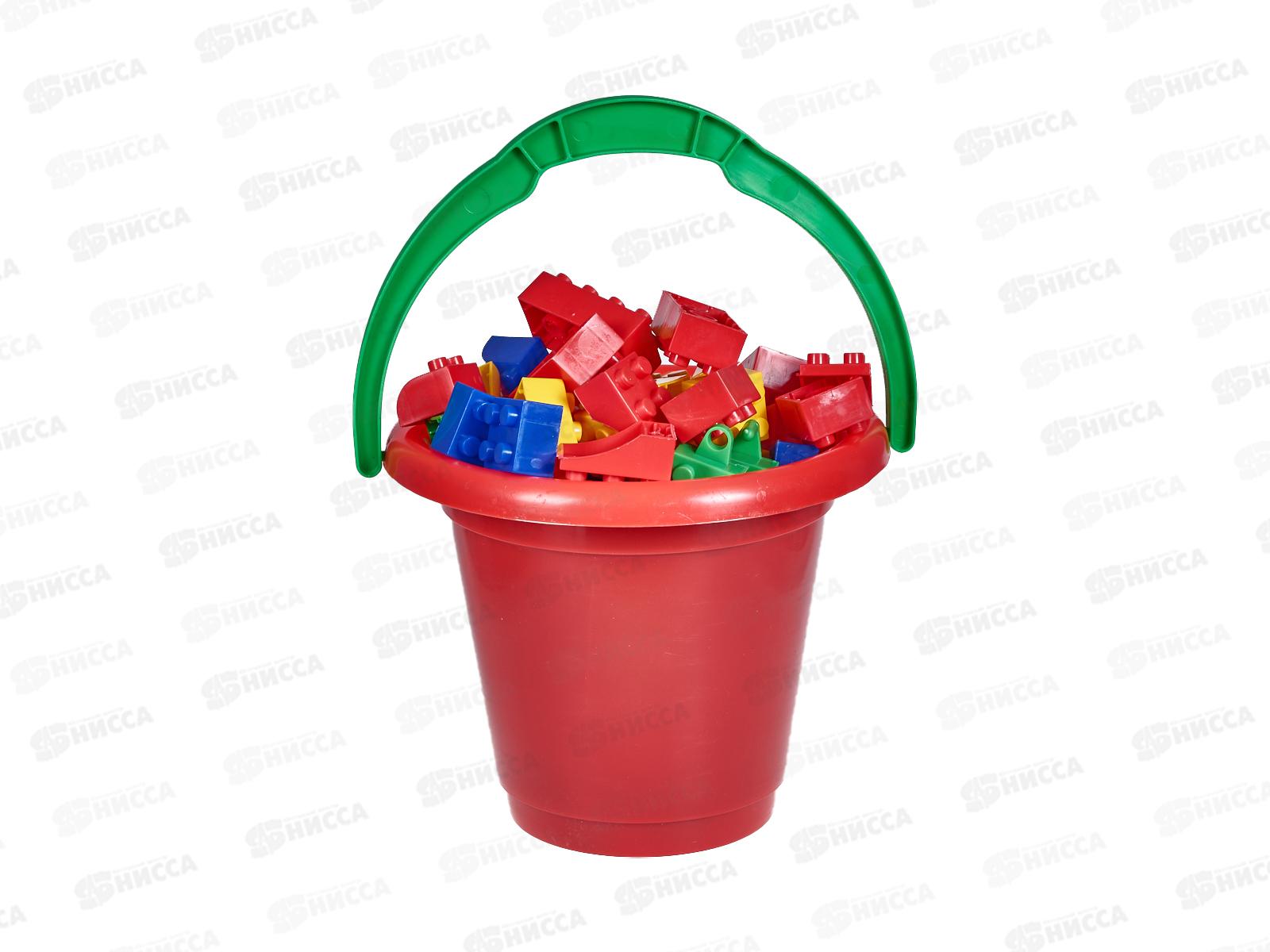 Конструктор &quotРадуга в ведерке&quot (90 деталей)  ПИ000030