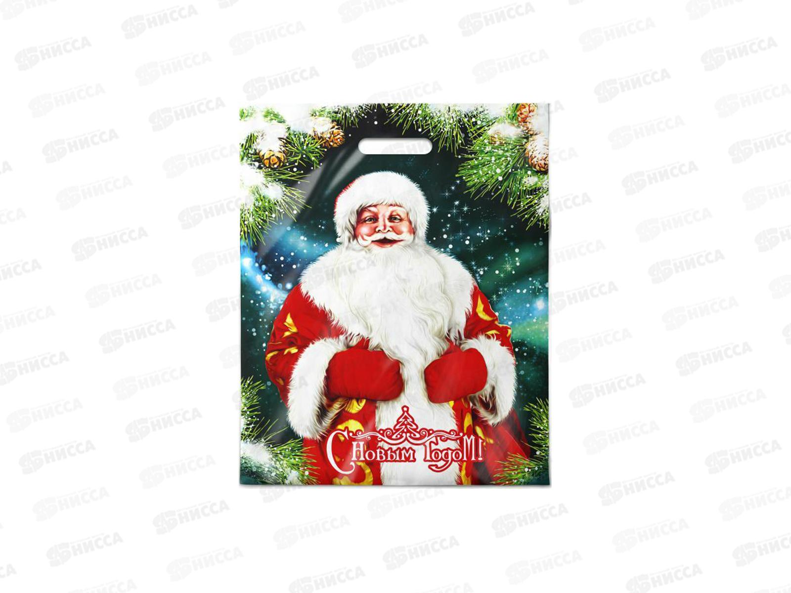 Пакет пробивной Новый Год 38*47 Любимый дед *50/500