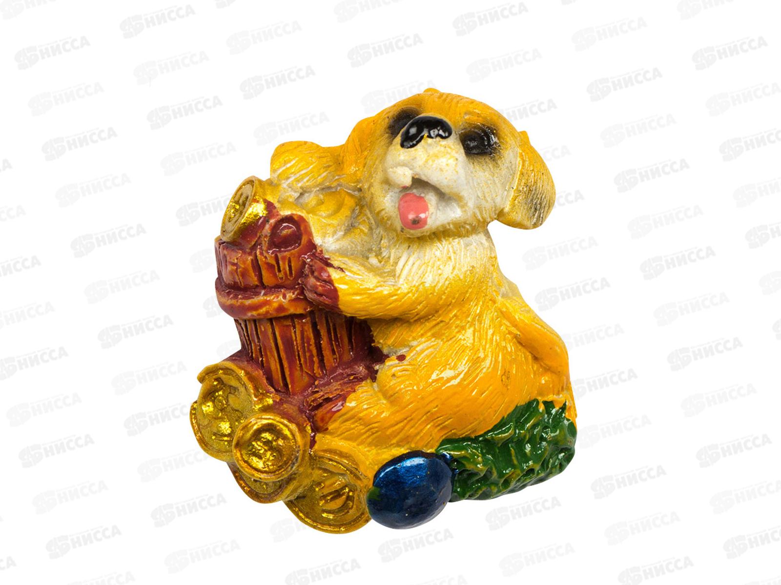 Магнит Собака 3см 4 дизайна 359-579 г