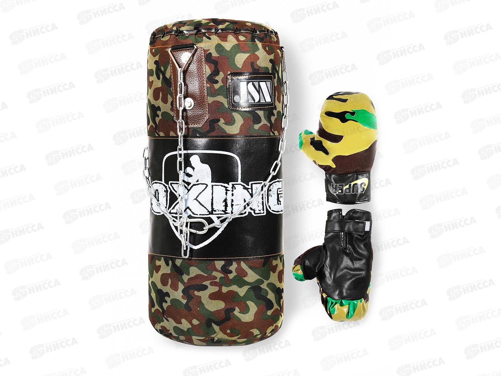 Набор бокса N801A/N801B (груша+перчатки D21см, Н60см) в сетке *3 гб