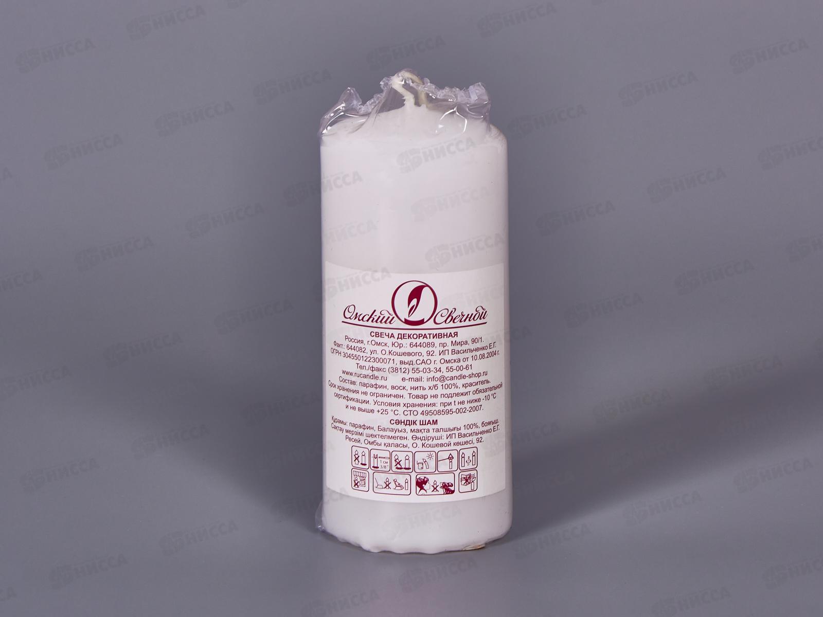 Свеча пеньковая 40*90 белая ОСЗ
