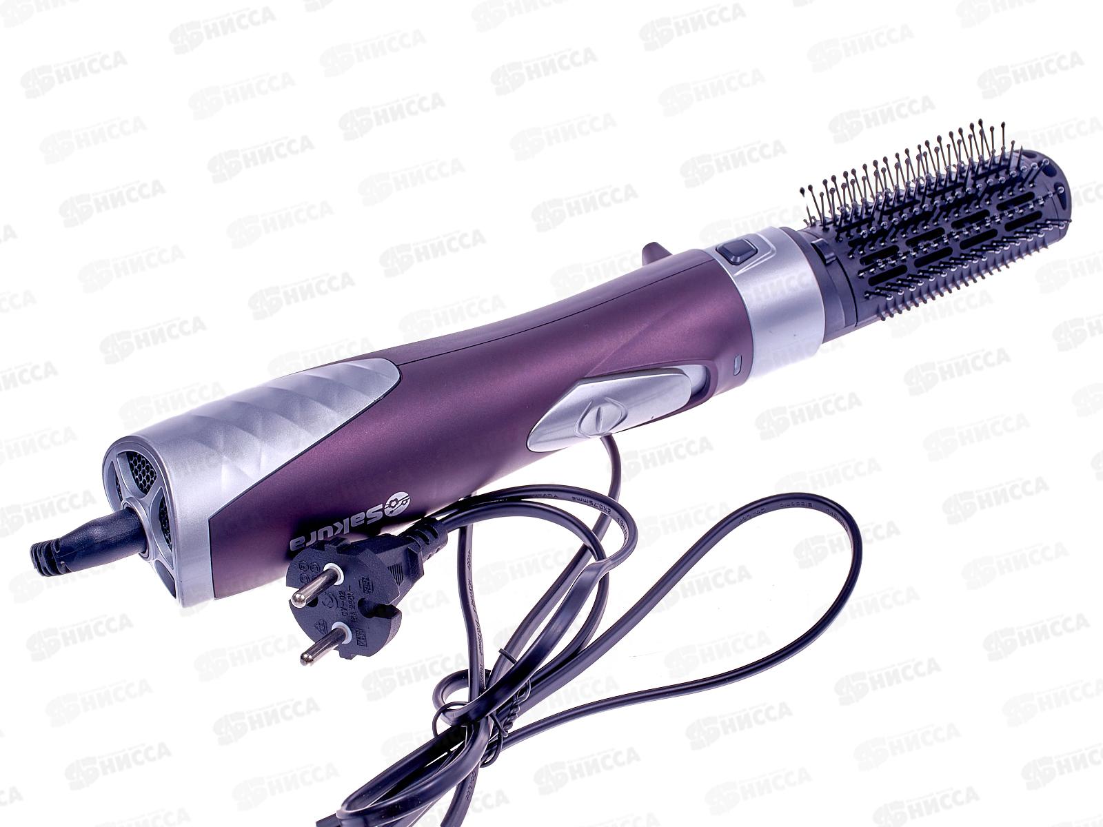 Фен+расческа SA-4204P 100Вт 3 насадки