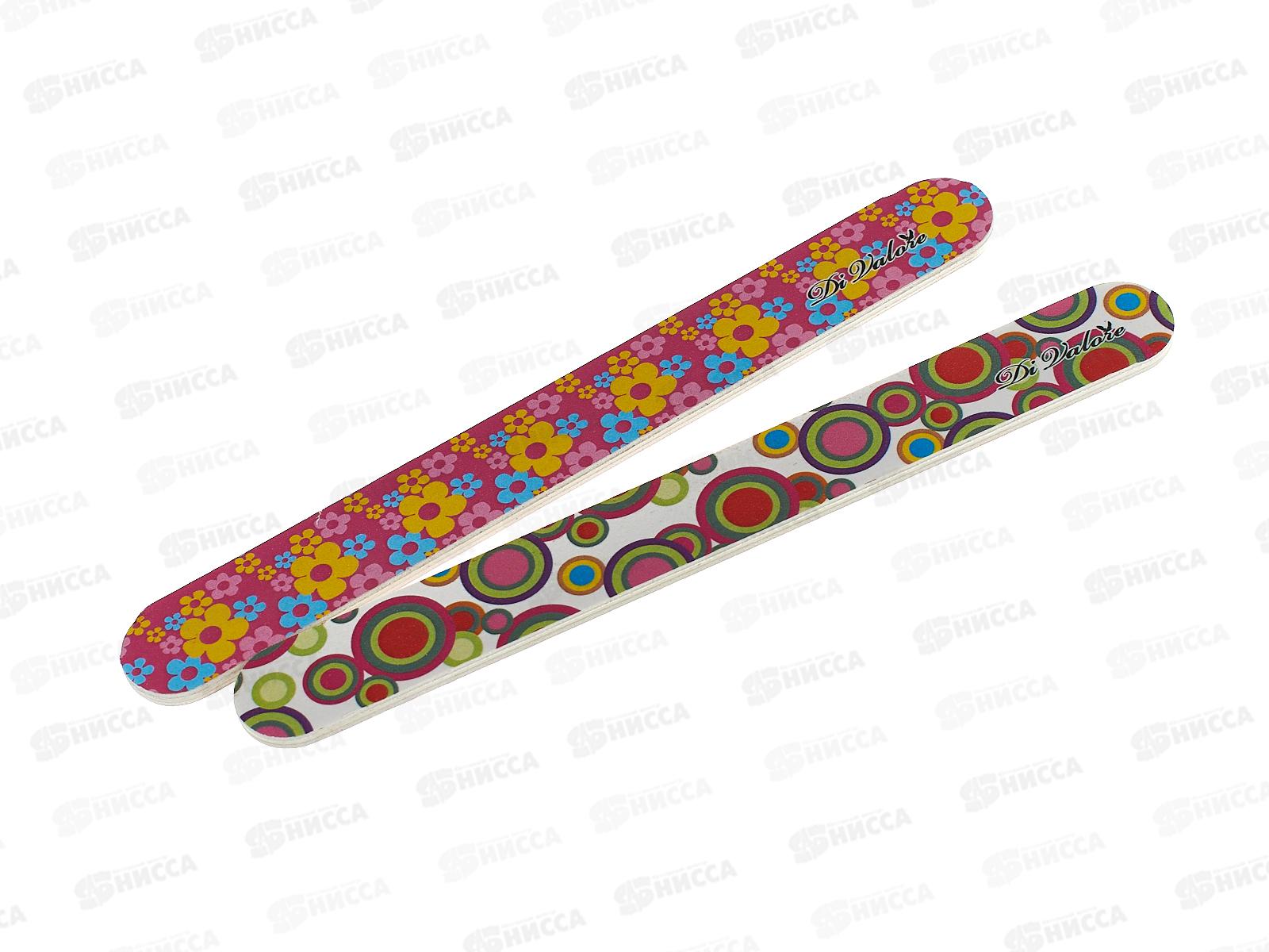 Пилка для ногтей 180*180 108-011 прямая Фантазия 2шт *48