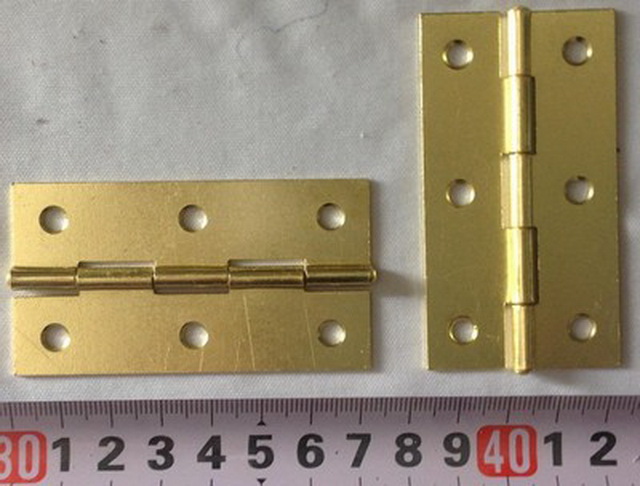 Петля накладная 73мм 2шт 035365 *1/10   Ж