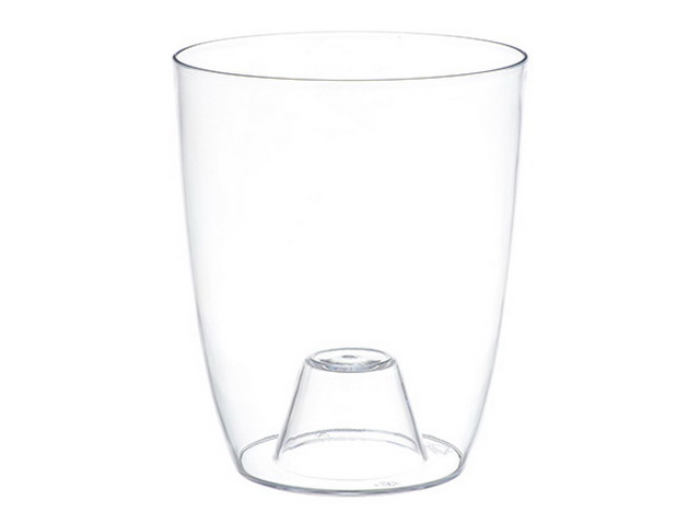 Кашпо ОРХИДЕЯ 160мм Прозрачный *10 М3149