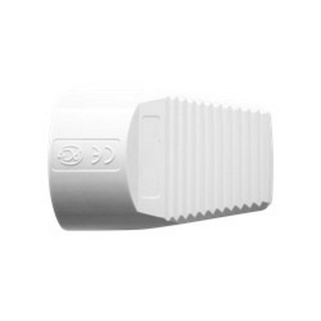 Гнездо штепсельное Прогресс  без заземления, белое *20/240