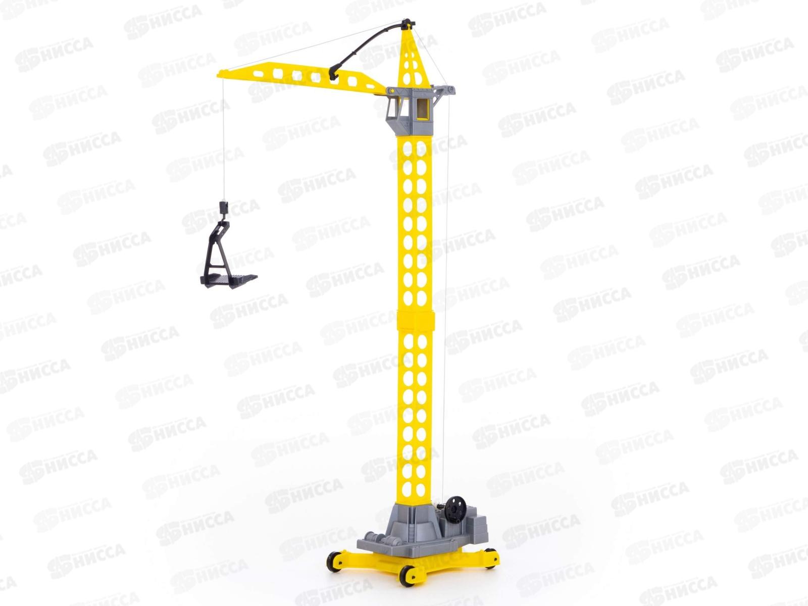 Башенный кран "Агат" 57167 на колёсиках большой (в пакете)   *4