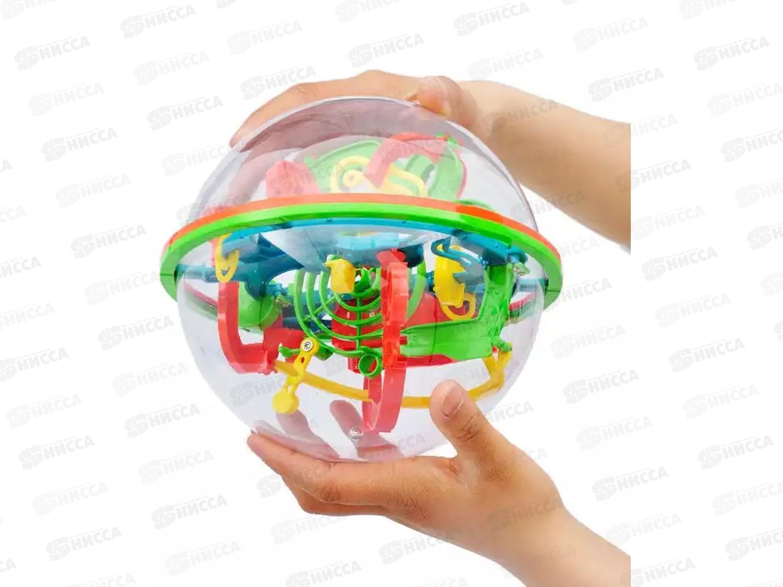 Игра Шар-лабиринт 100 ходов 929А  в коробке  *24    гб