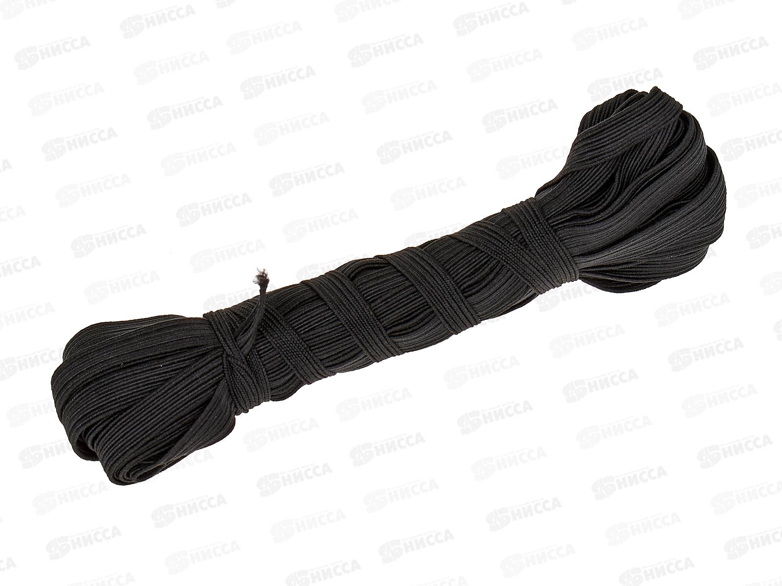 Резинка бельевая 10мм вязаная СТАНДАРТ черная 10м *20