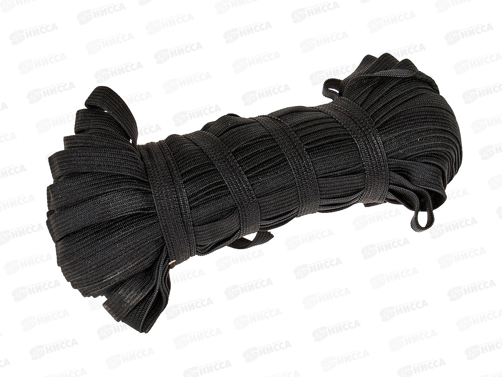 Резинка бельевая 10мм вязаная СТАНДАРТ черная 25м