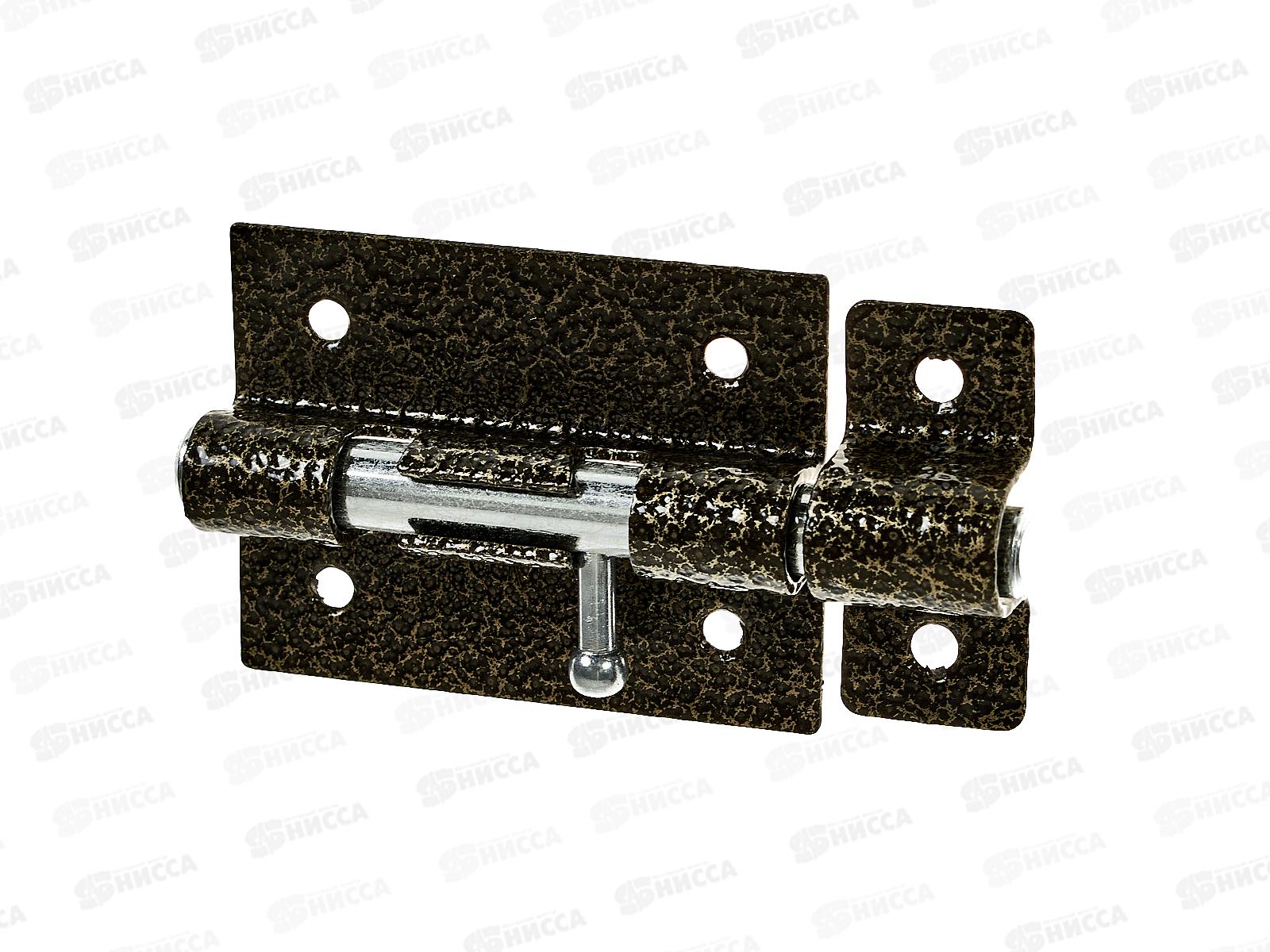 Задвижка дверная ЗД-07 полимер бронза *20