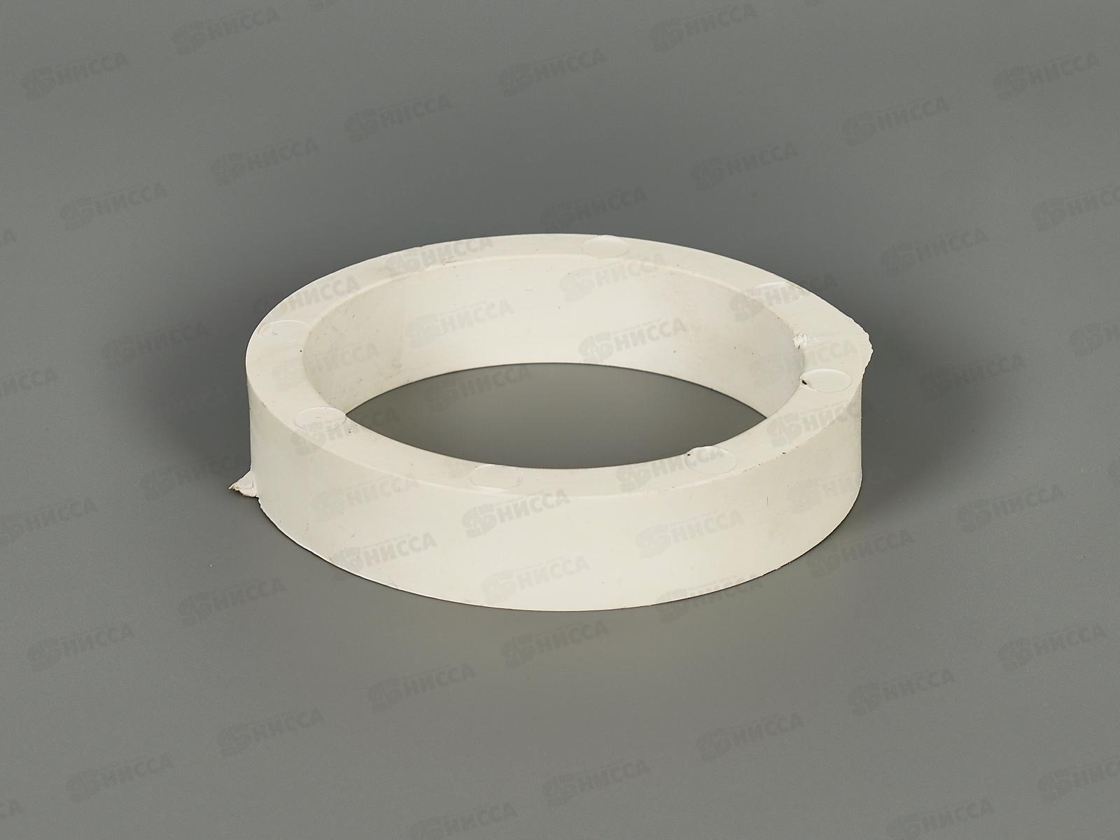 Прокладка 74*94 под смывной бачок (круглая) белая  -0054С   *300