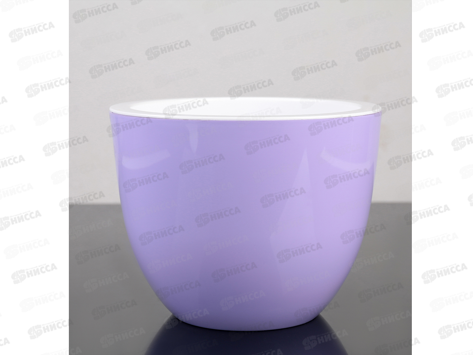 Горшок для цветов Орион 3,5л с поддоном  Лавандовый *4