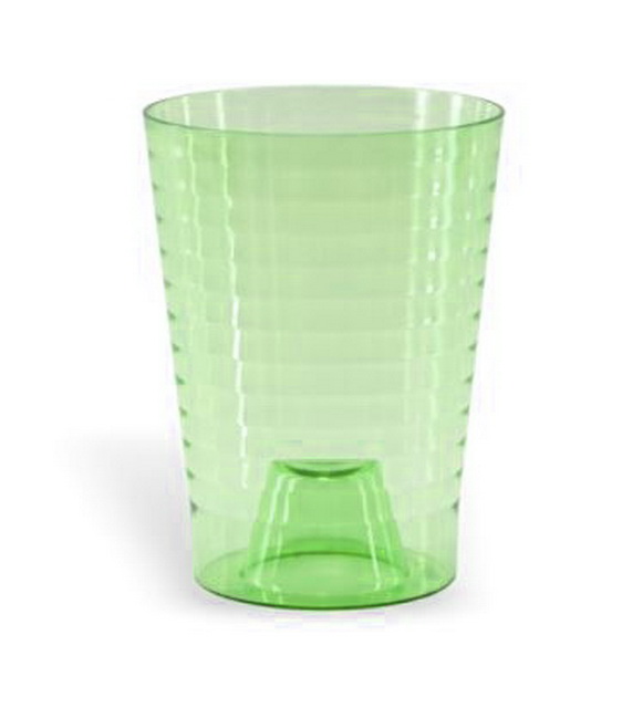 Горшок для орхидей Эльба 1,5л Зелено-прозрачный *30