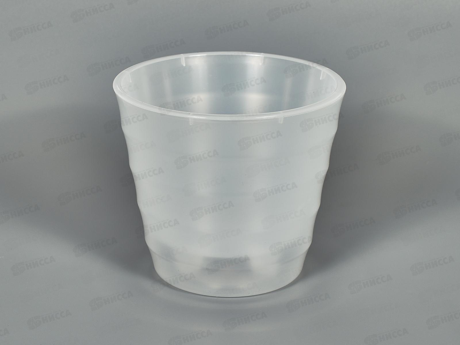 Горшок для цветов Лаура 1,4л  Прозрачный *18